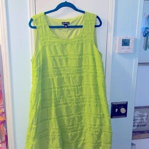 NWOT  Nina Leonard size large dress